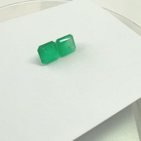 4.44 Colombian Emerald Pair