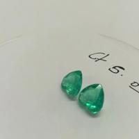 5.0 Ct. Colombian Emerald  Pair 