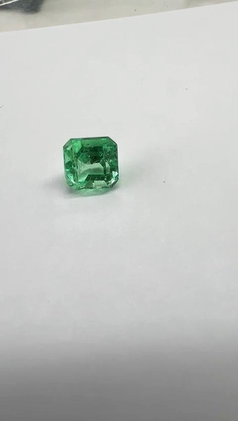 1.12 Ct. Colombian Emerald Cut