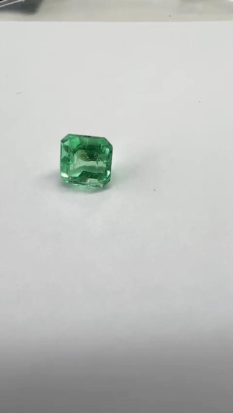 1.12 Ct. Colombian Emerald Cut