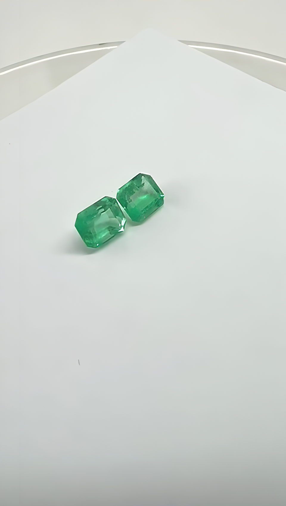 1.26 Colombian Emerald Pair