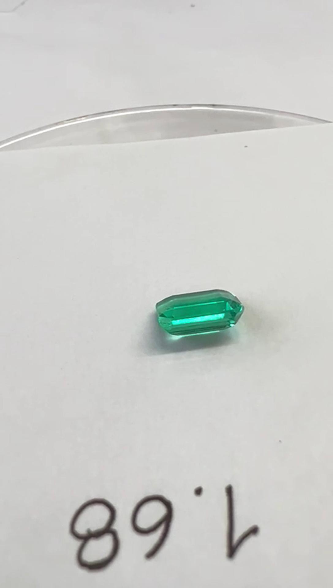 1.68ct Colombian  Emerald ( Exceptional) 