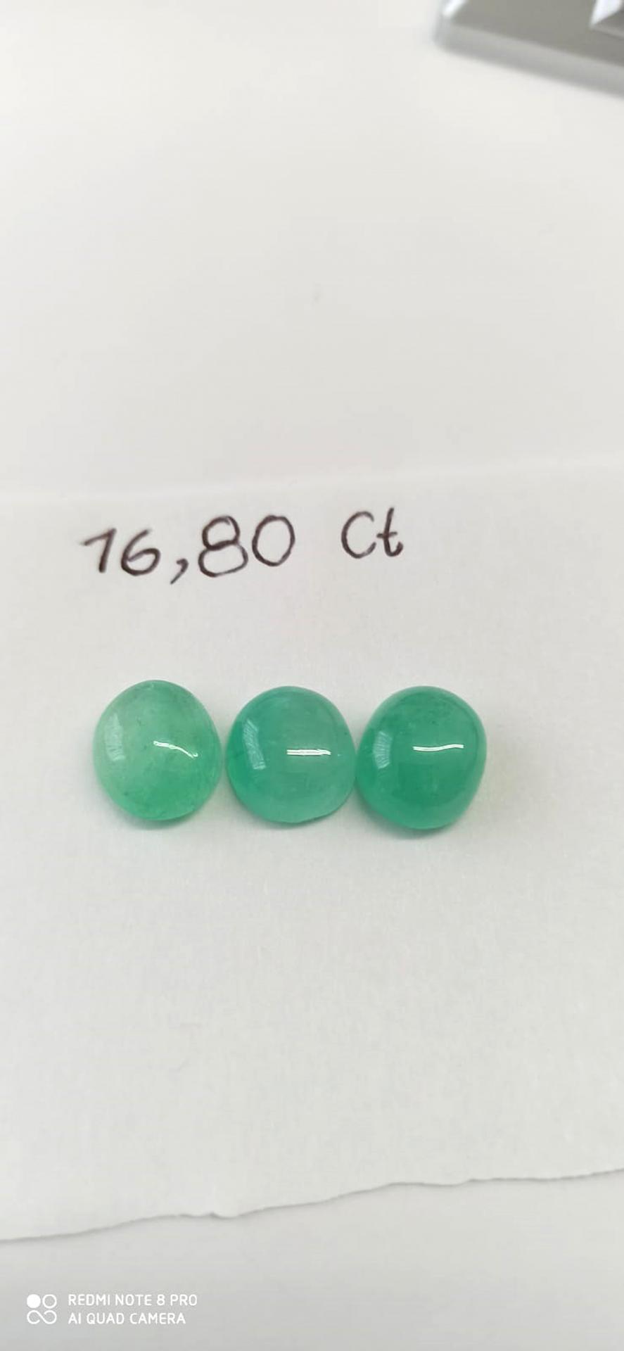 16.80 Ct. Cabochon Trio Set