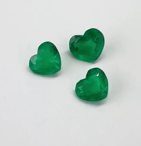 2.89 Ct. Colombian Emerald Set.