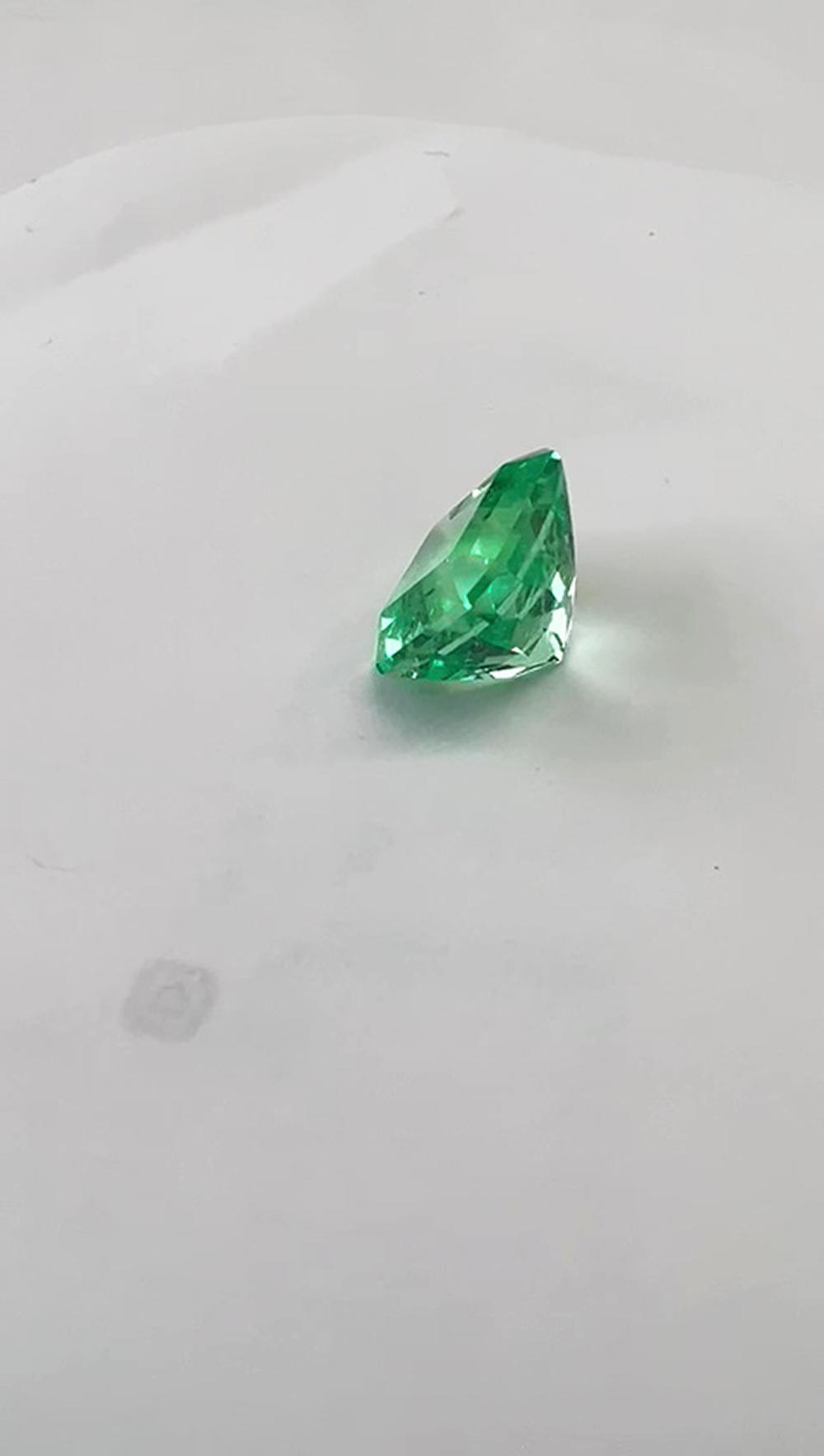 4.28 Ct. Colombian Emerald 