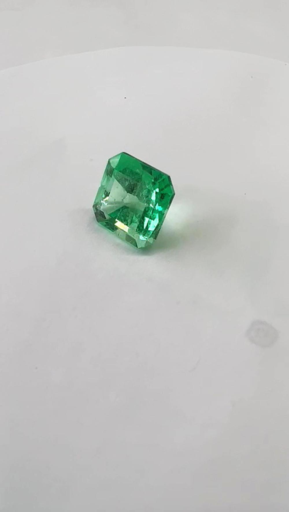 4.21 Ct. Colombian Emerald