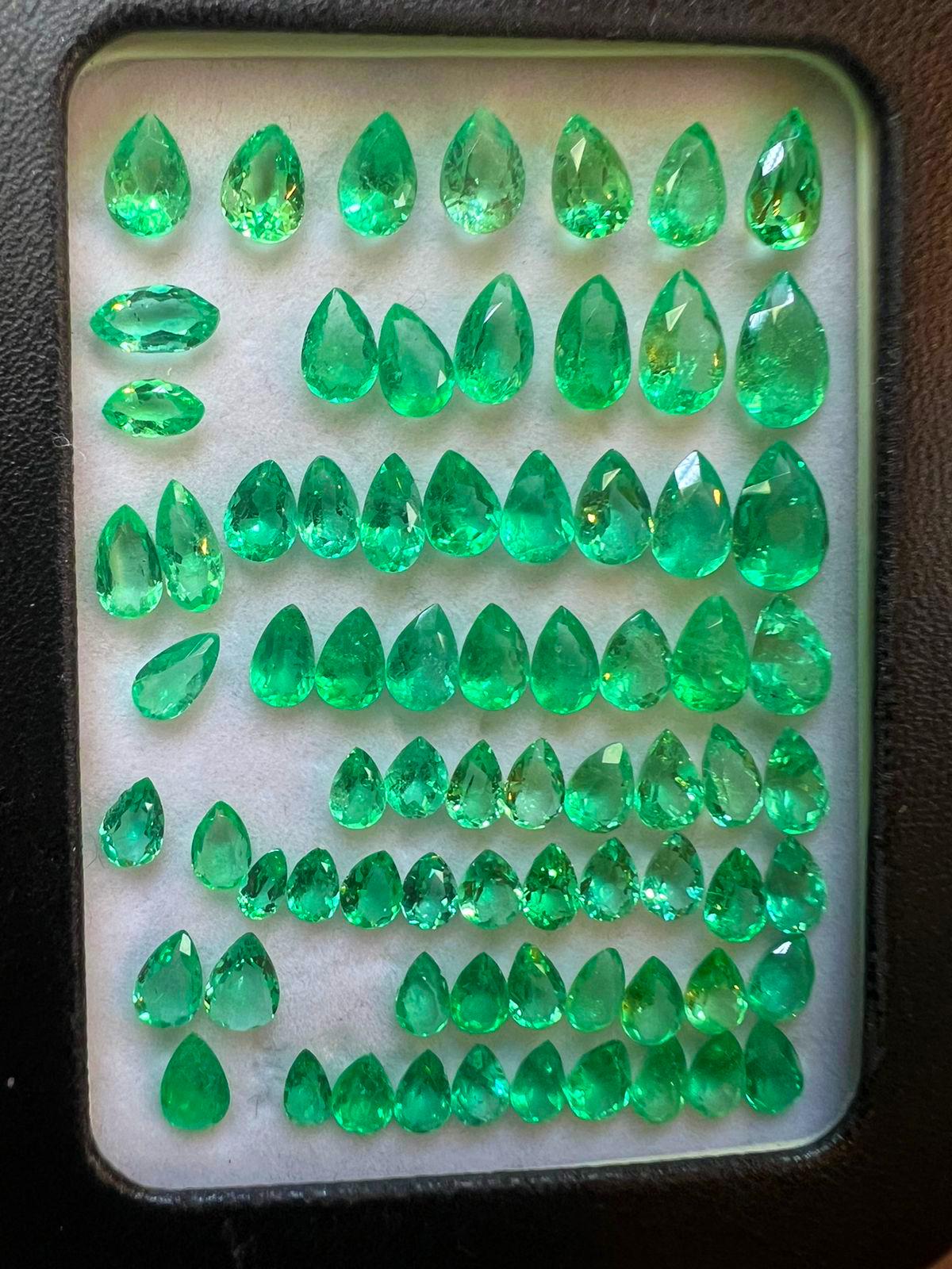 2.88 Ct. Mixed Colombian Lot