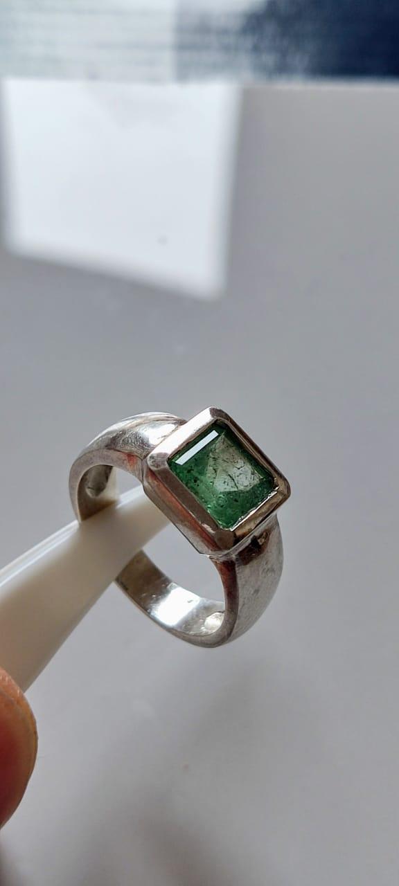 1.10 Ct. Colombian Emerald Ring