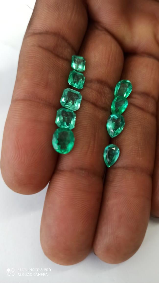 9.15 Ct. Colombian Emerald Lot